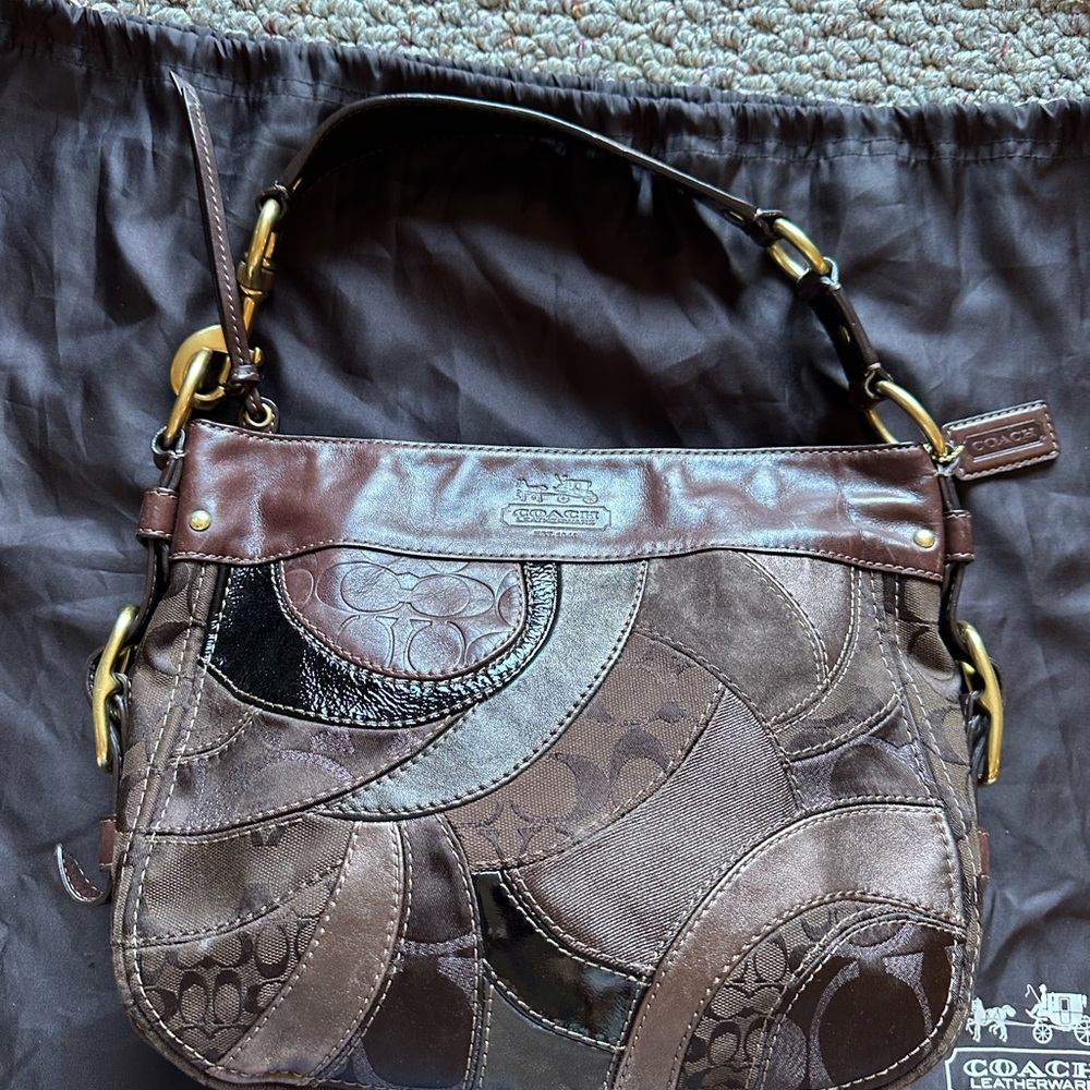 Coach Zoe patchwork limited edition HOBO bag (vintage early 2000s) - Picture 2 of 12